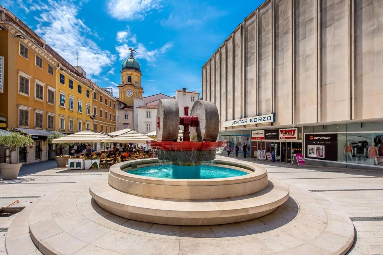 Naval Studio With Garden Rijeka Buitenkant foto